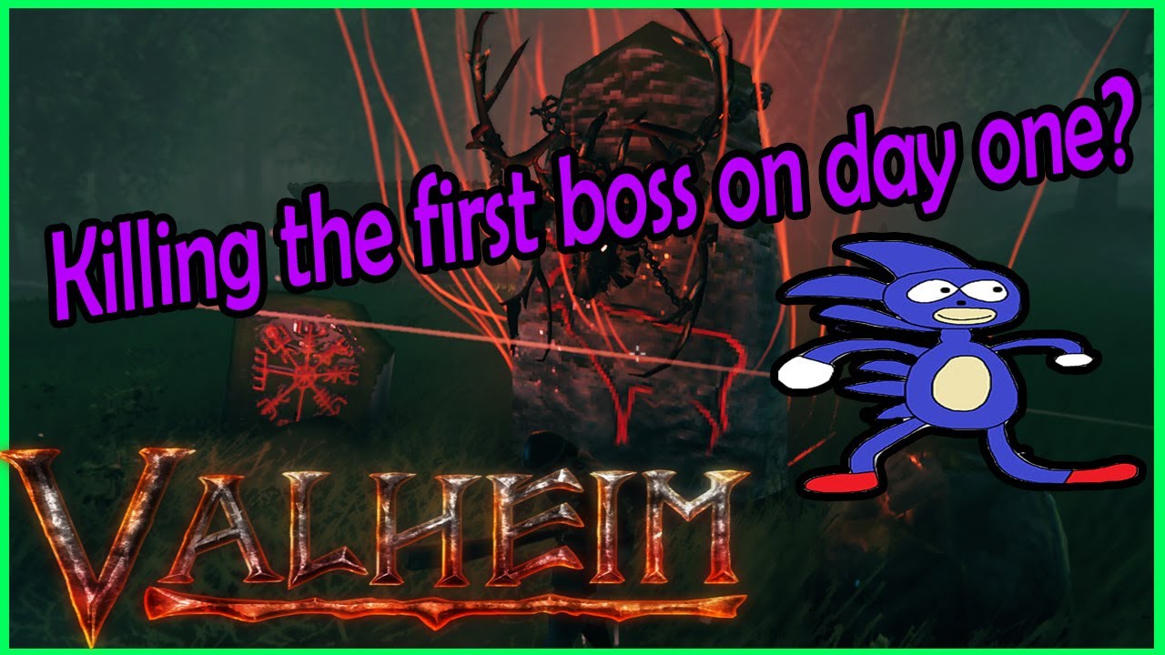 Valheim: как победить первого босса Эйктюра за один день!
