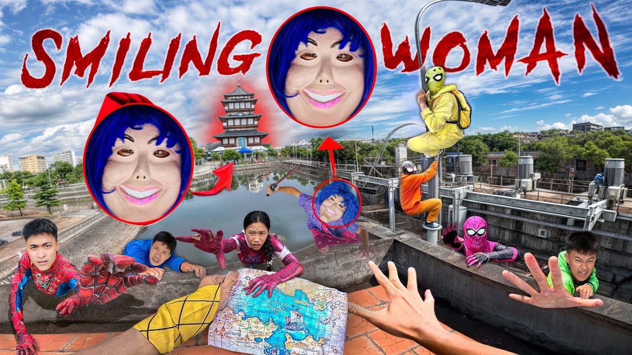 SPIDERMAN PARKOUR Vs SMILING WOMAN | Last Run With No Place To Hide (Real Life Horror) | Epic POV