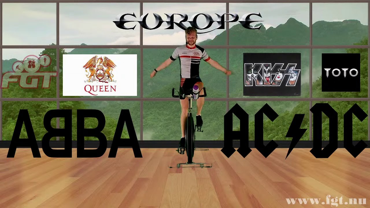 Gouwe Ouwe FGT spinning! (Queen, ABBA, AC/DC, KISS, TOTO, Europe)