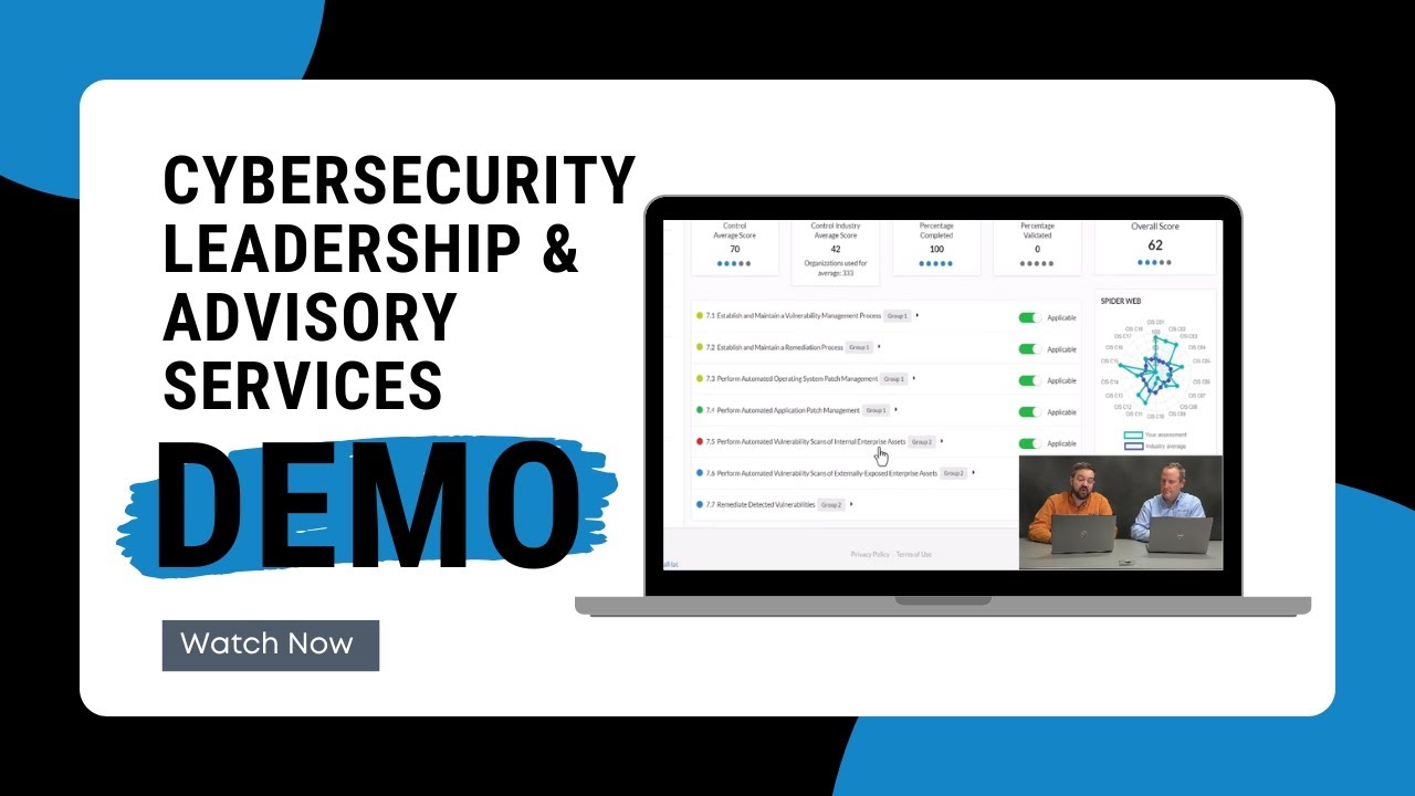 Demonstration | Mytech's Cybersecurity Leadership & Advisory Services