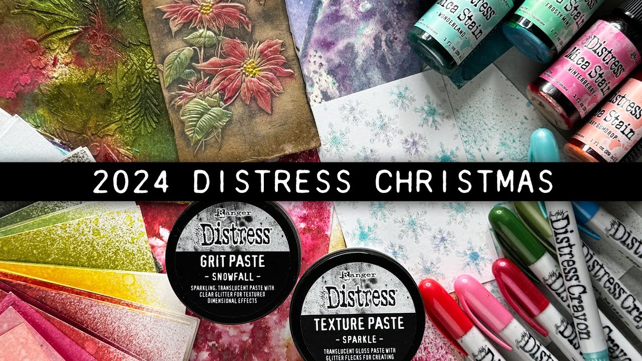 Tim Holtz Distress Christmas Techniques (2024)