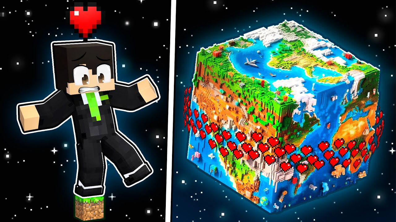 *INIMI* = Marimea Lumii in Minecraft!