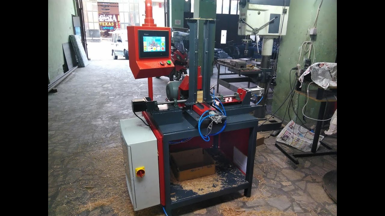 OTOMATİK BESLEMELİ FORM TORNA MAKİNASI - EKRANLI VERSİYON