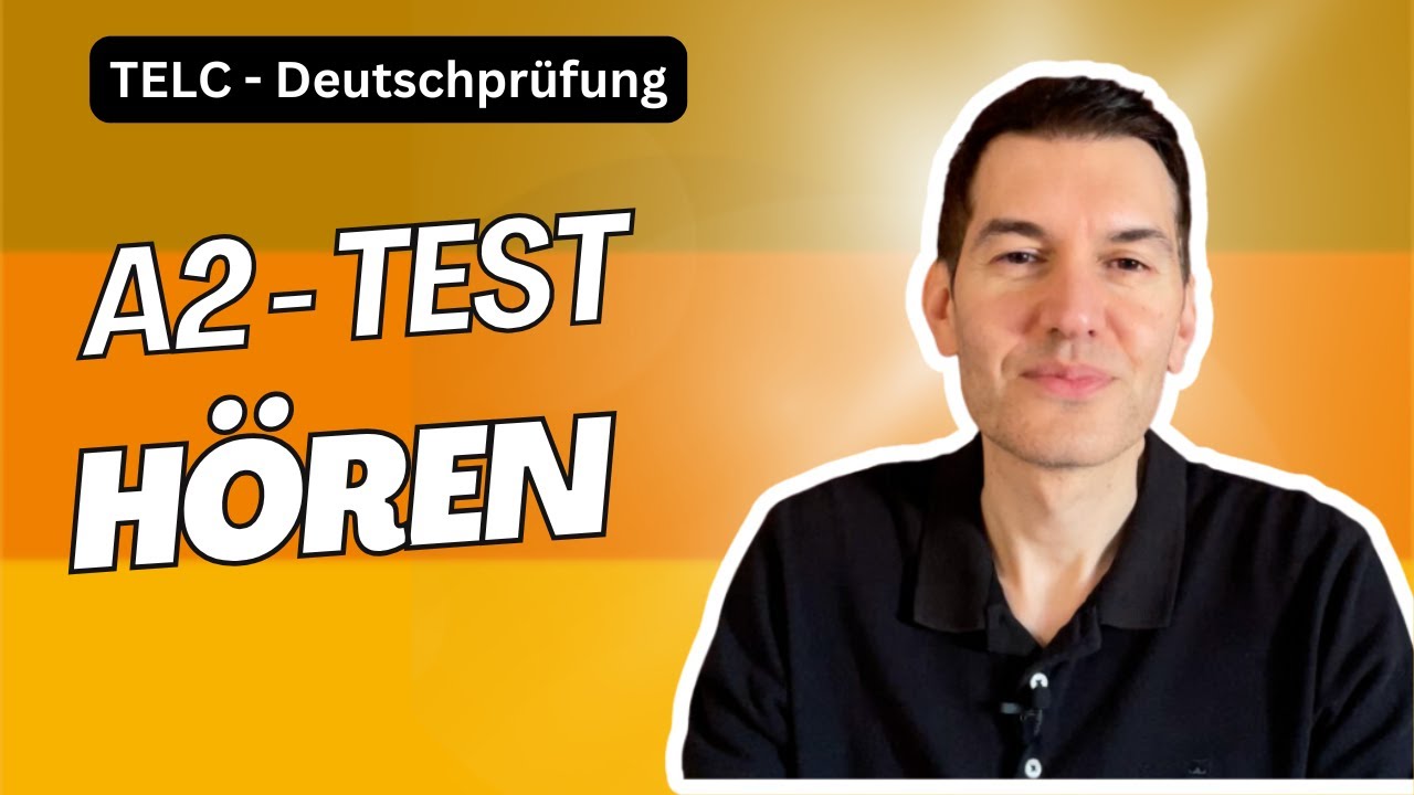 TELC Hören A2 | Teile 1 und 2 | Deutschprüfung