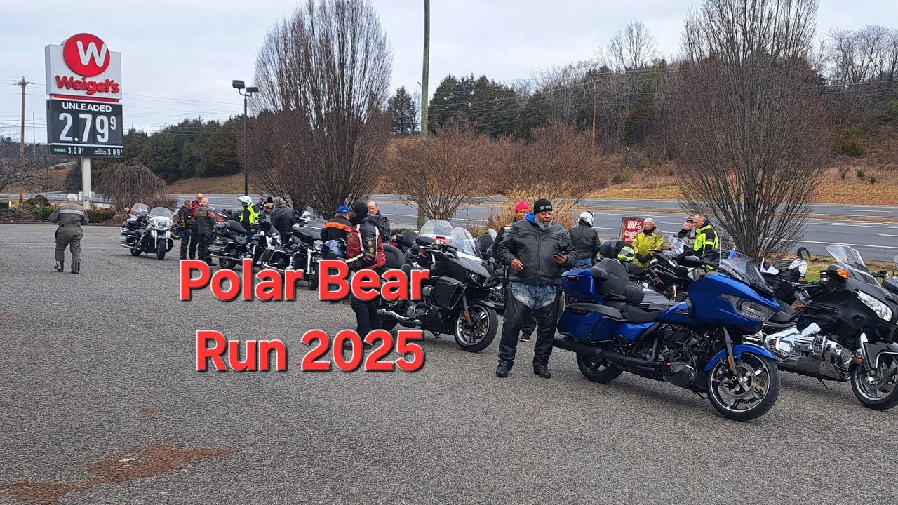 Polar Bear Run in 33 degrees on this January 1st 2025 The meet up & head count with 