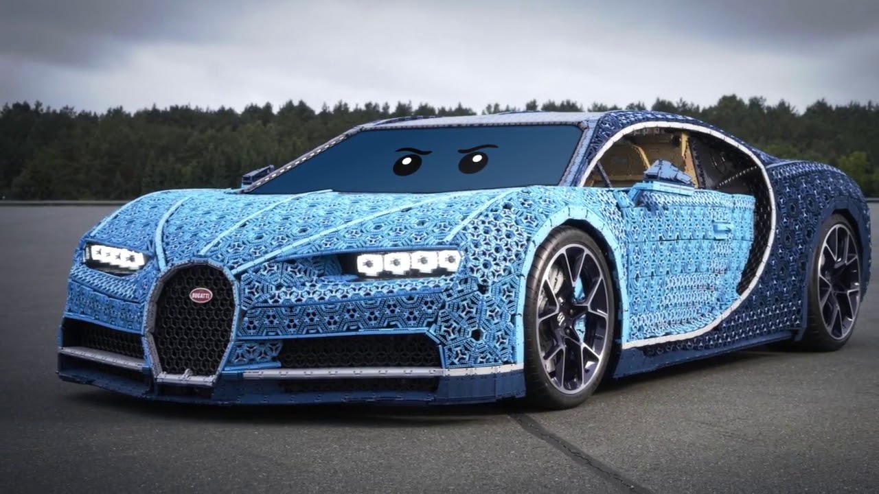 Pixarized Cars 3 Gigawatts ⚡️Bugatti Lego 1