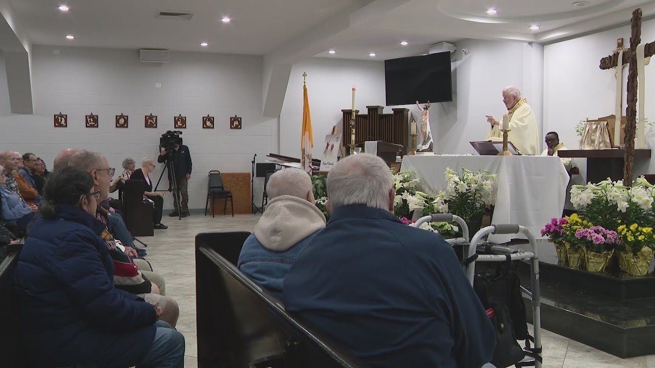 Pope Francis mass for the deaf held at St. Borgia Church