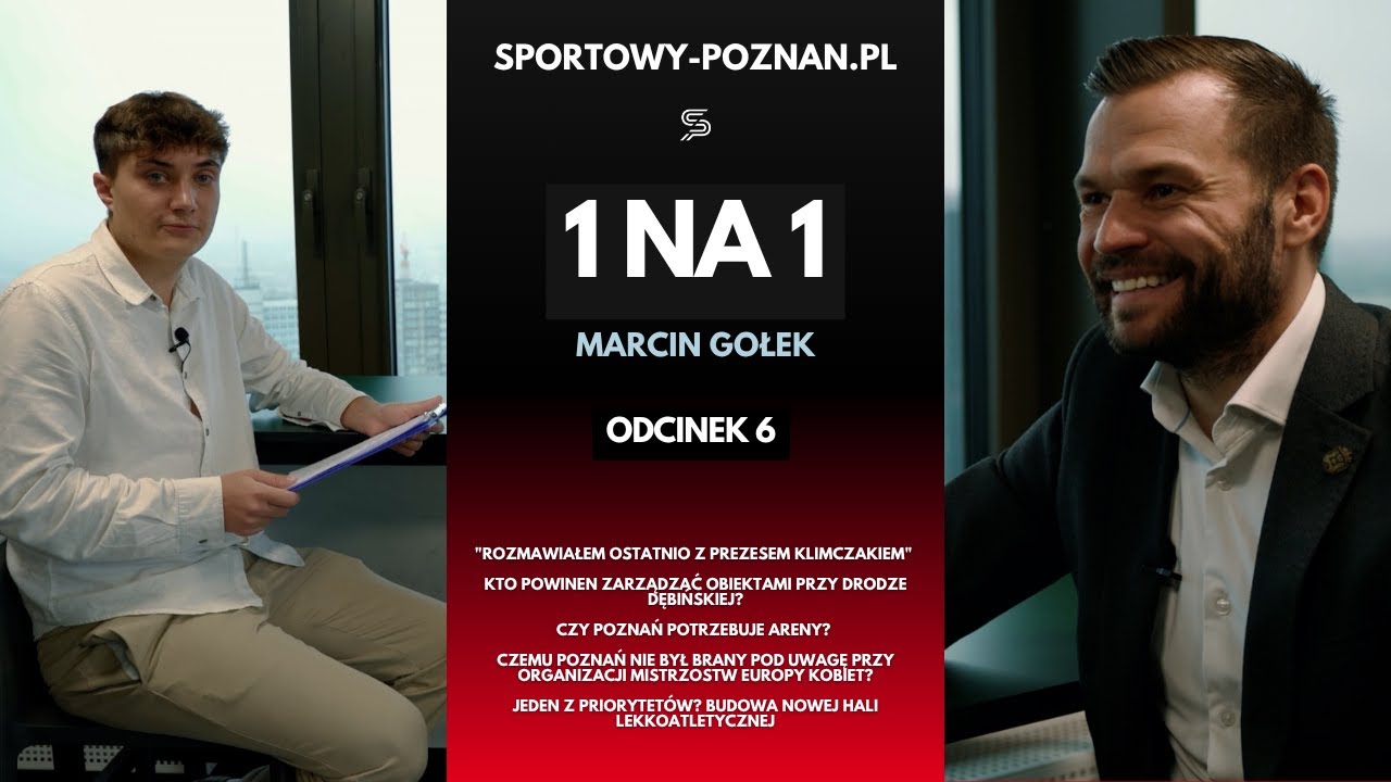 1 na 1 - Marcin Gołek. „Nie można traktować miasta jak frajera” | Arena, Lech, Warta i inwestycje