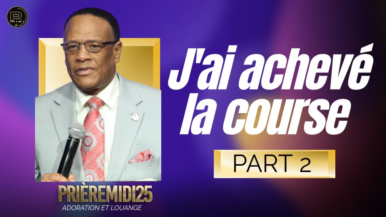 Docteur Eden Mcguffie | J'ai achevé la course | PRÉDICATION | PART 2 | 2 Timothée 4:7-8