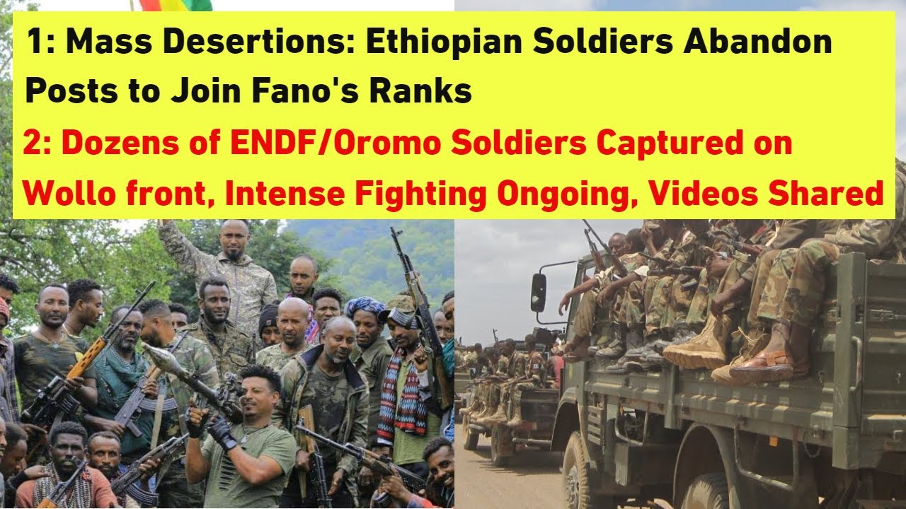 Intense Fighting Ongoing, ENDF Soldiers in Fano Control | ENDF Abandon Posts to Join Fano's Ranks