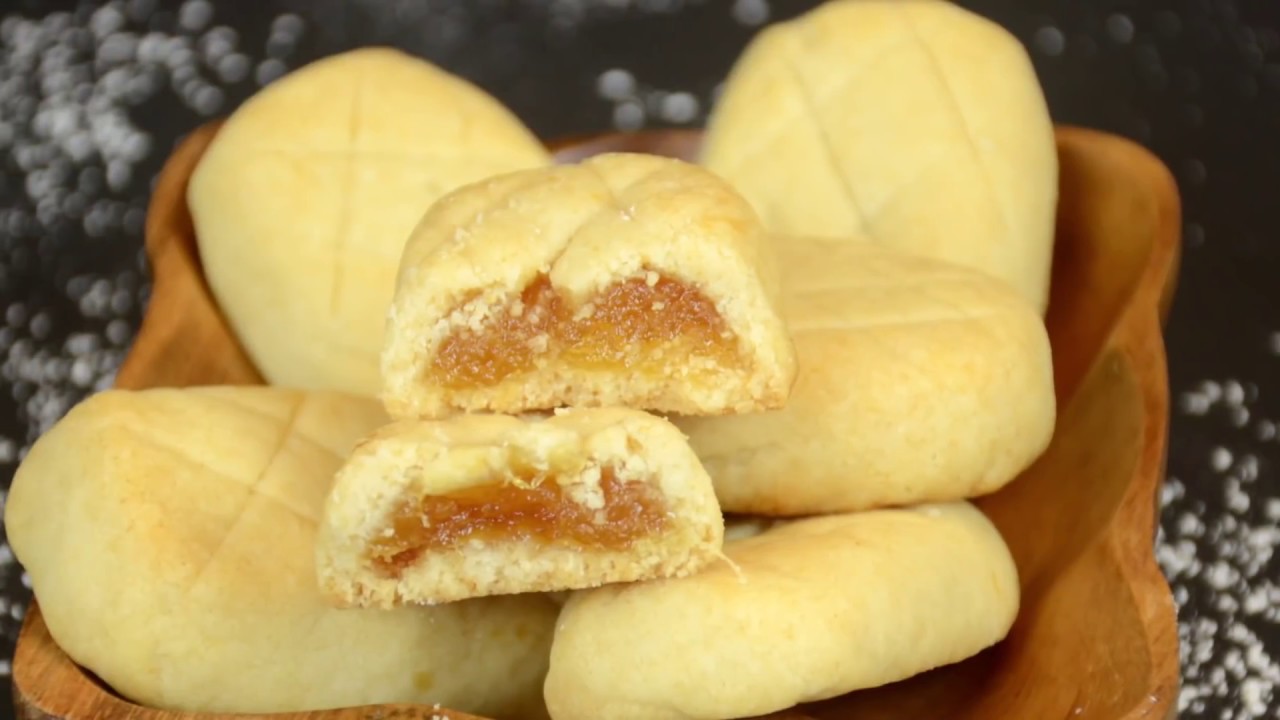 Eggless Pineapple Filled Cookies | Pineapple Filled Cookies | EGGLESS Cookie