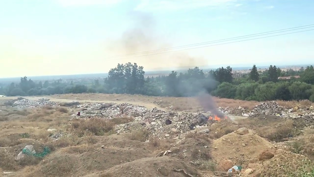 مفرغة عشوائية حي المربوني بوڨرة البليدة