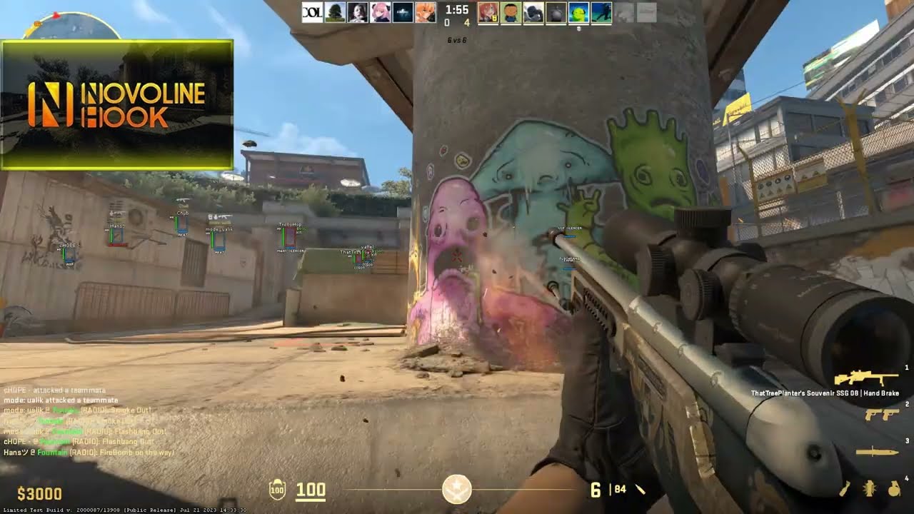 CHEAT NOVOLINEHOOK FOR CS2 FREE + SEMIRAGE MM HVH