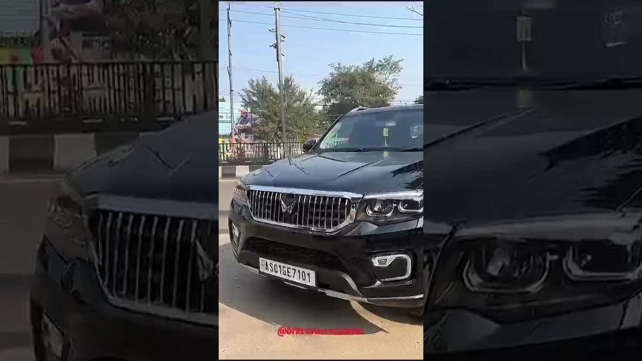 Mahindra Scorpio N Maybach grill imported