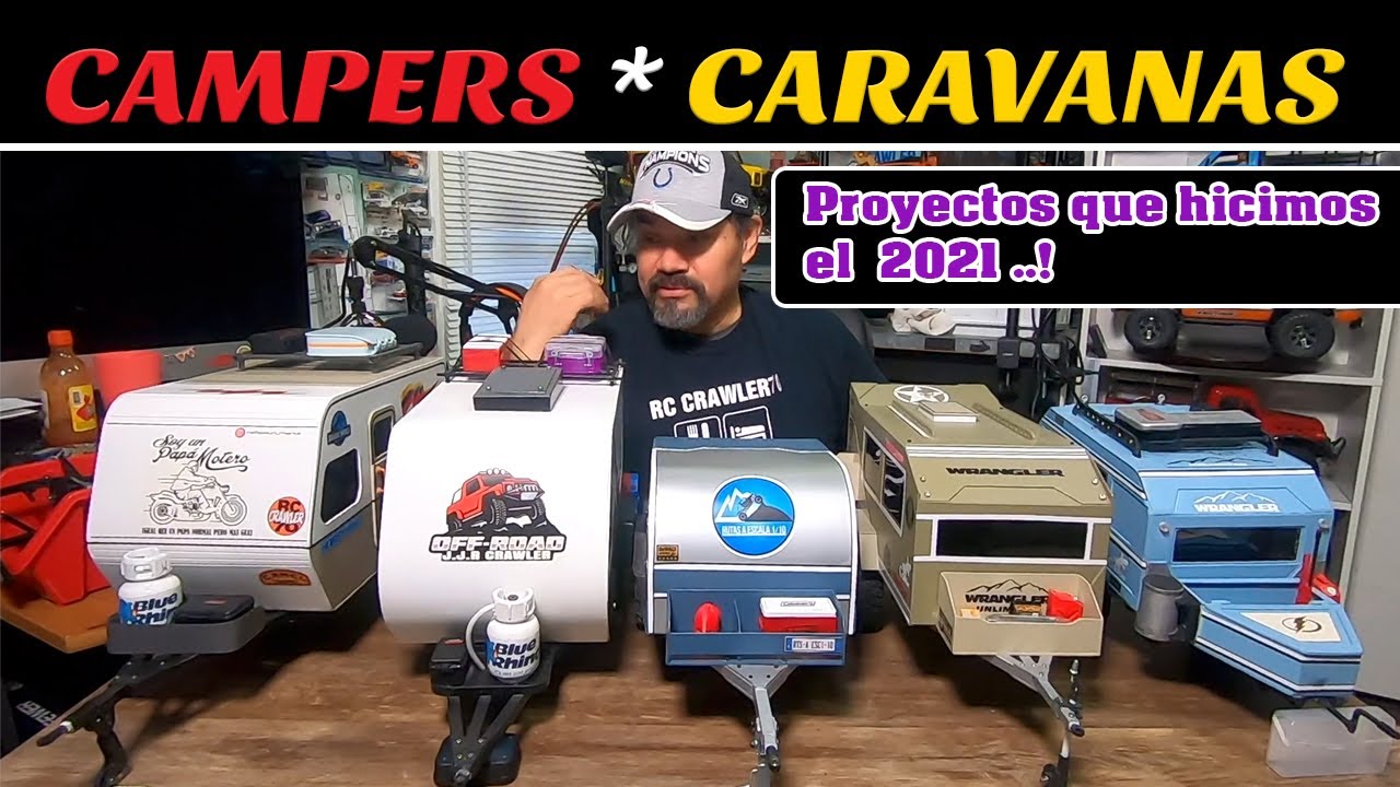 CAMPER - CARAVANA - TRAILER. Proyectos que Hicimos el 2021. 