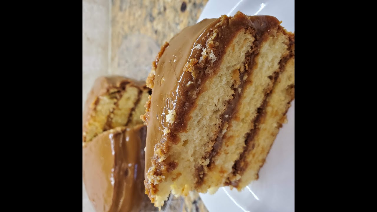 Bizcocho con Dulce de Leche