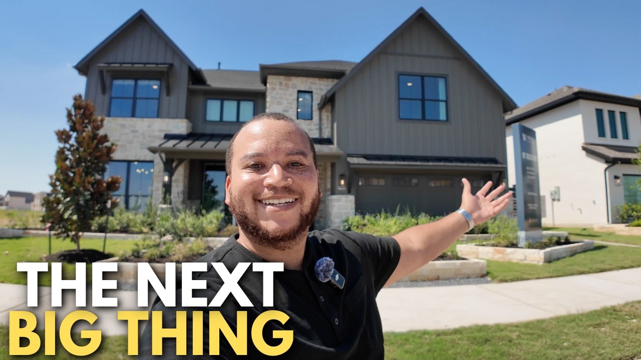 I Found THE NEXT BIG NEW HOMES Community In Houston!