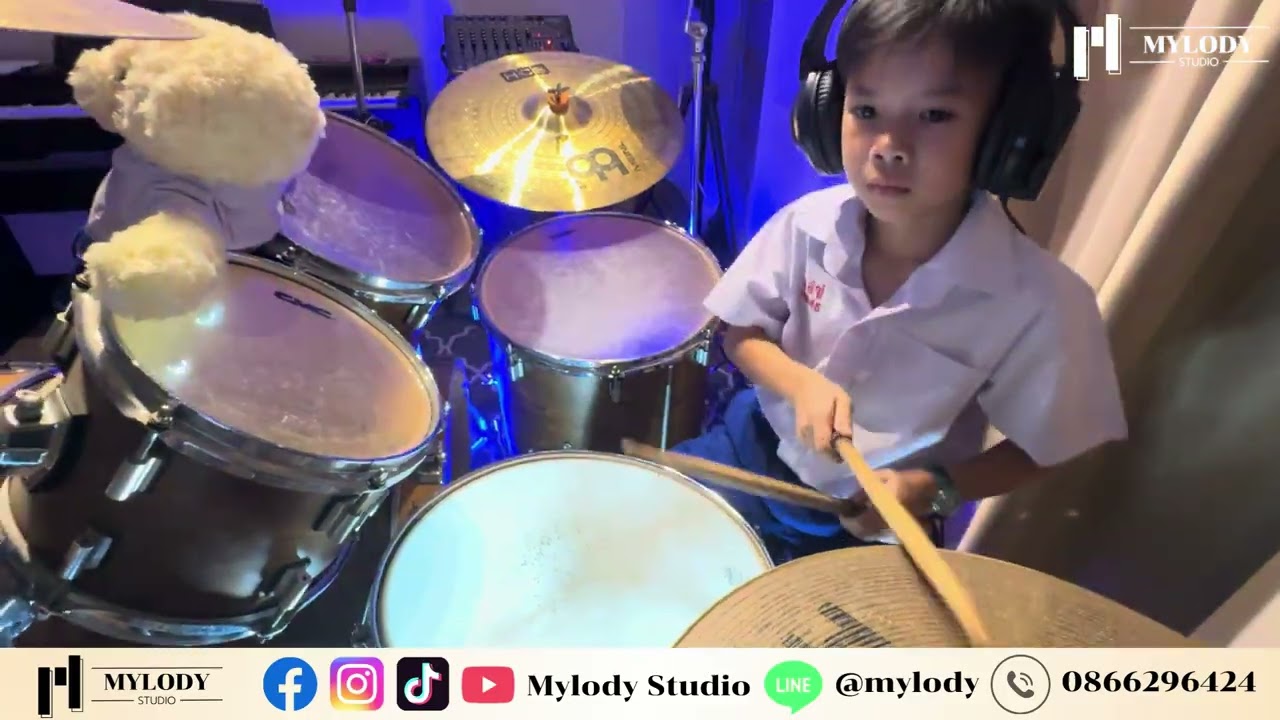 Dancing in the moonlight Drum Cover by ปราบ