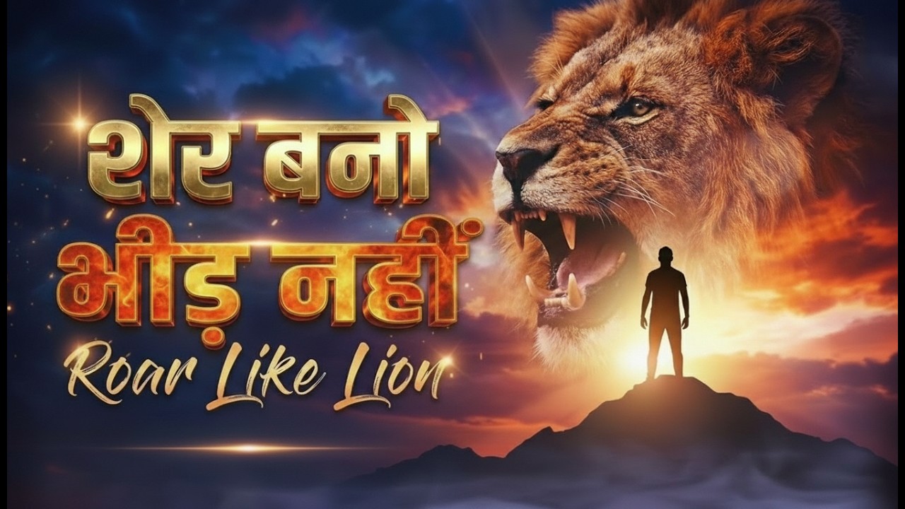 शेर अकेला आता है 🦁 | Powerful Motivational Song 2026 | Lion Attitude Anthem
