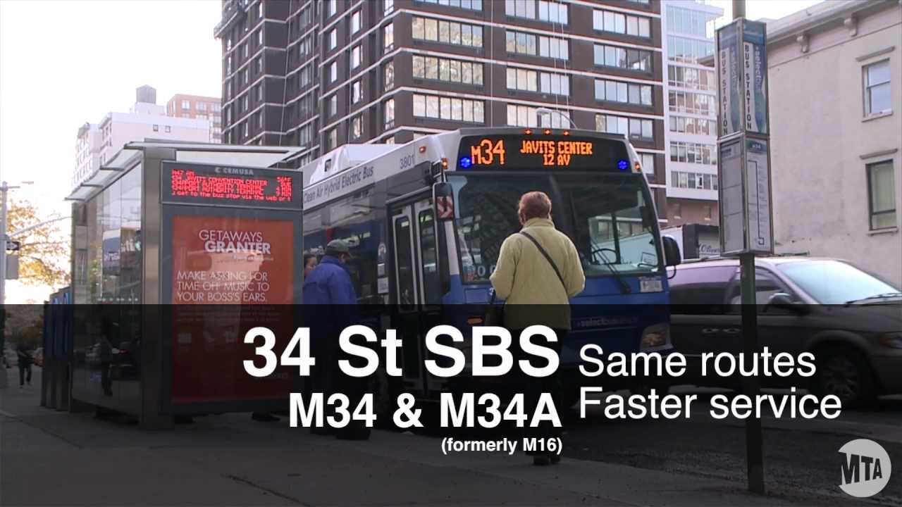 Introducing 34 St Select Bus Service