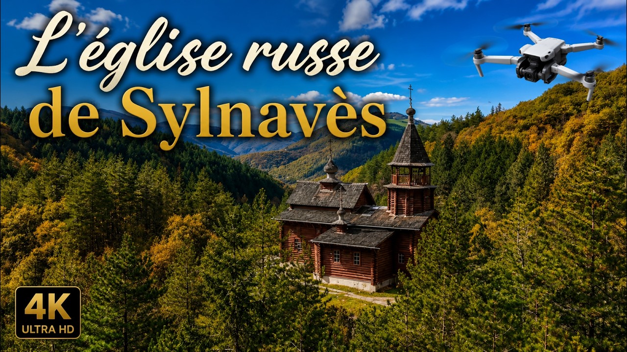 L'église orthodoxe russe en bois de Sylvanès (Aveyron)