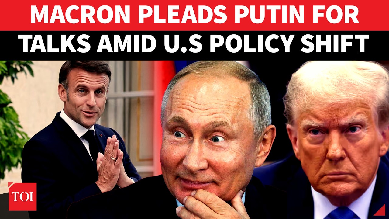 'No Option But To Talk To Putin': Macron Breaks Ranks With Europe As U.S. Shifts Ukraine Policy