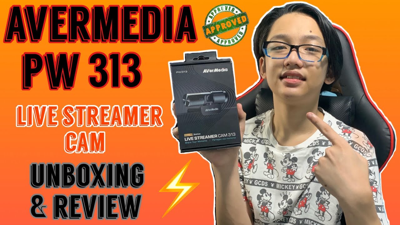AVerMedia PW313 Unboxing - Best 1080p Camera?! + Review