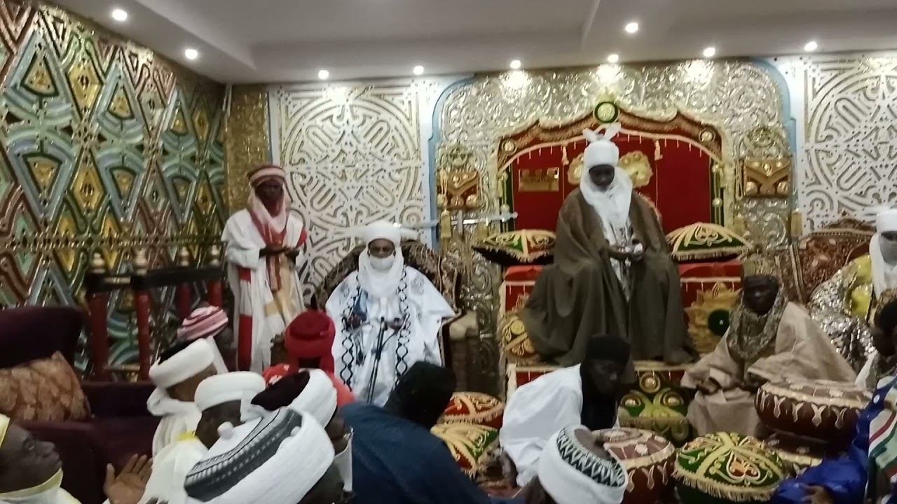 Emir of Lafiagi Palace: Etsu Nupe visit Lafiagi