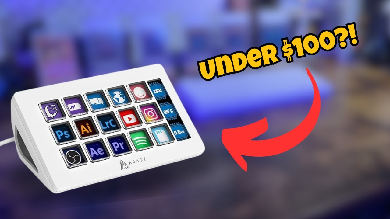 A Stream Deck Alternative (Ajazz APK153 Stream Dock Review)