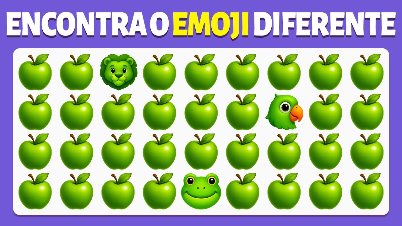 Encontre o Diferente - Edição Natureza 🐻🔥🌳 | Fácil, Médio, Difícil | Pato Quiz