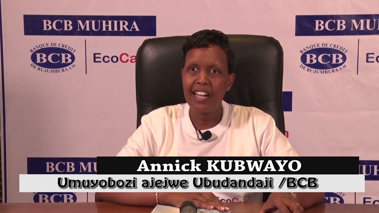 #BCB - BCB MUHIRA Publireportage en Kirundi DU 04 10 2021