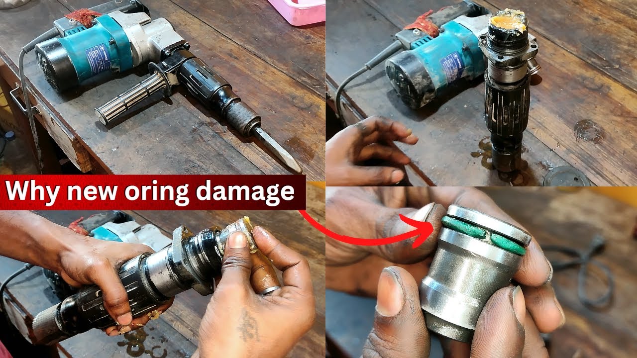 0810 5kg braker machine hammering problem | repair 5kg braker machine
