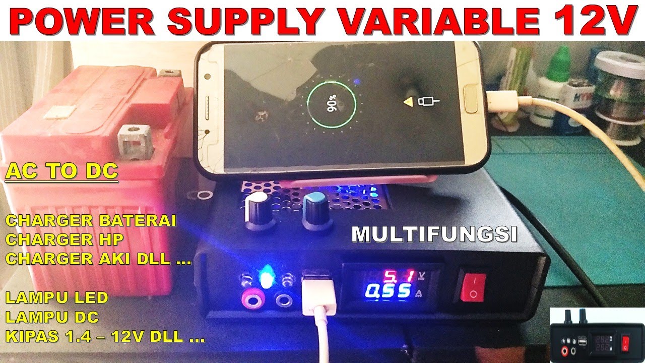 Cara Membuat Power Supply Variable 12V