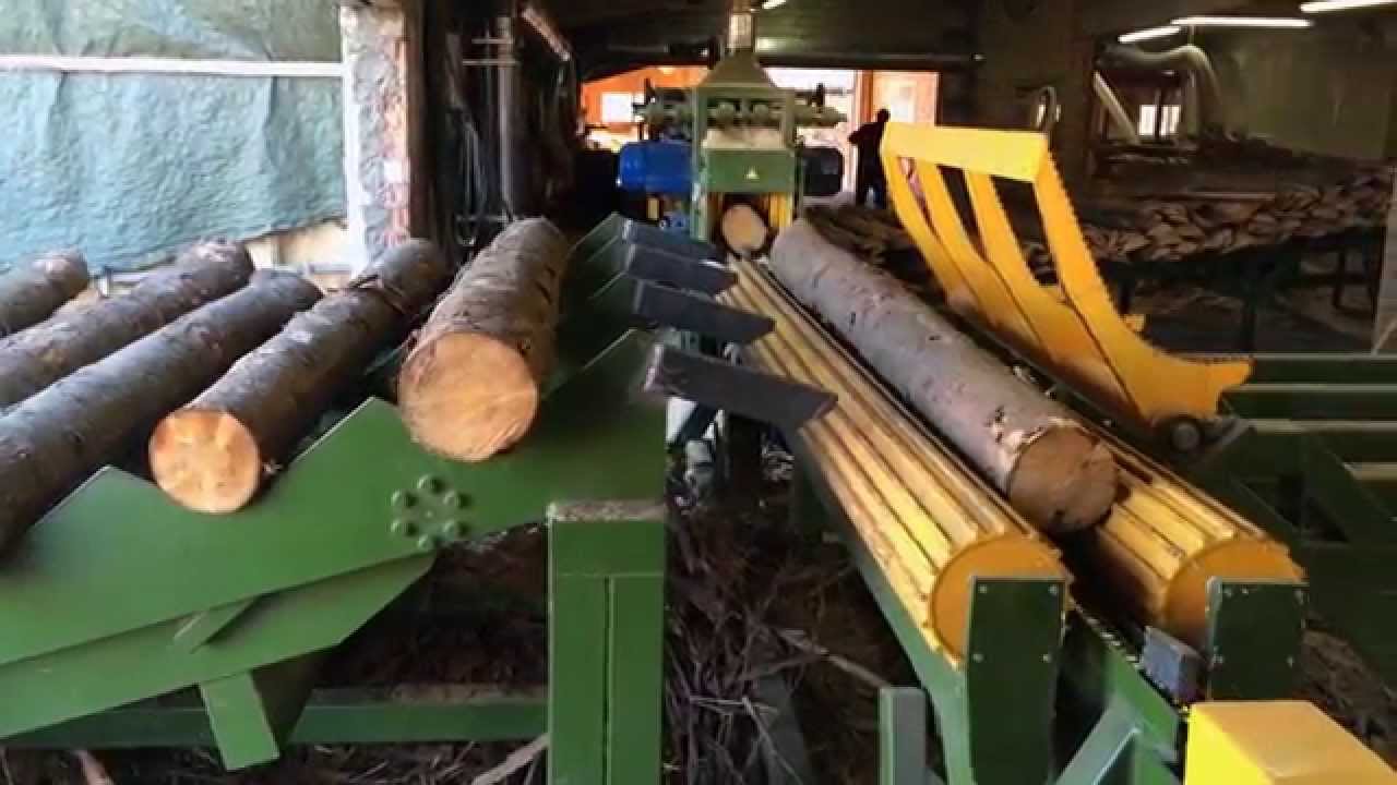 - DIAMETRAS - No 5 | Lentelių gamybos linija | Линия для тарной доски | Pallet production line |