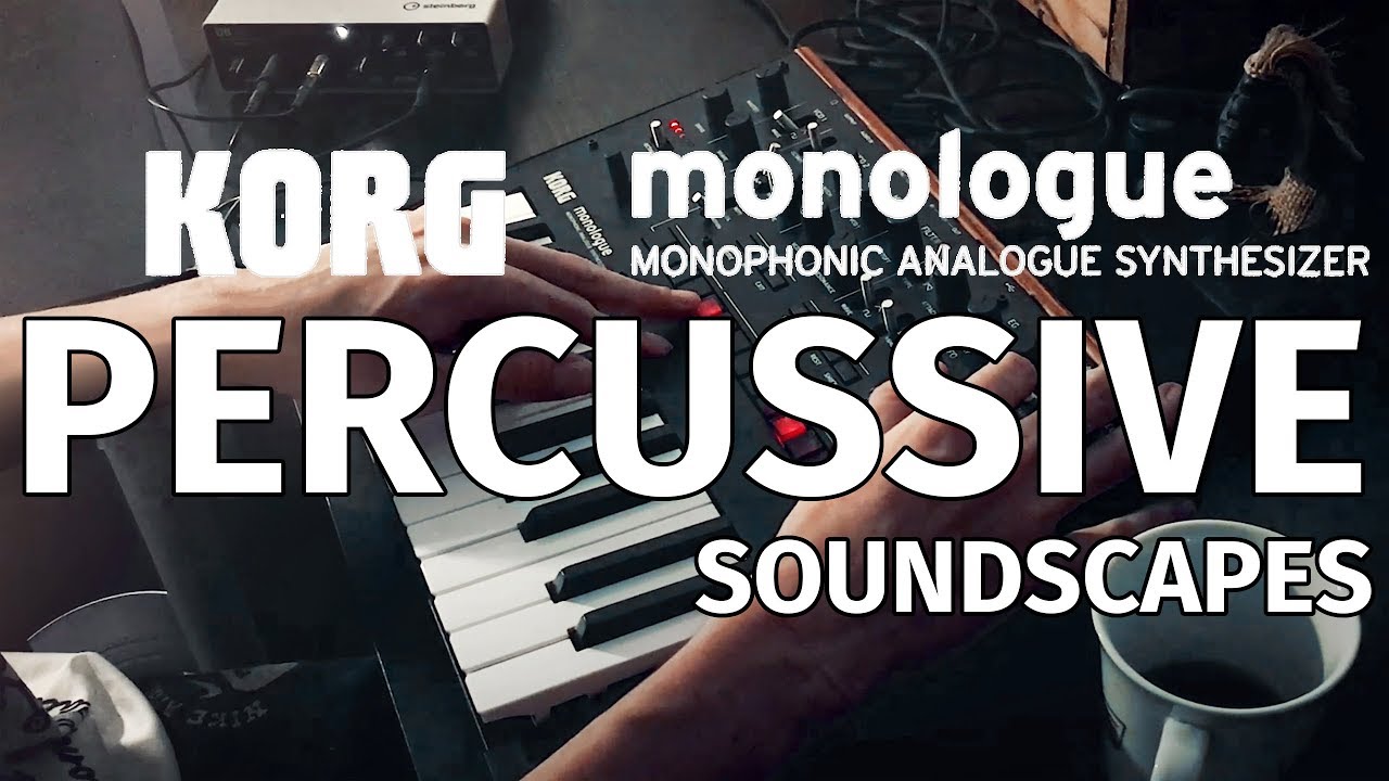 Korg Monologue - Percussive Soundscapes