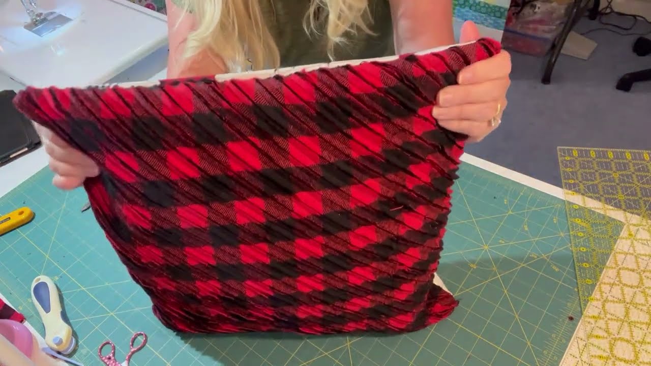 Christmas in July, Slash Fabric Pillow