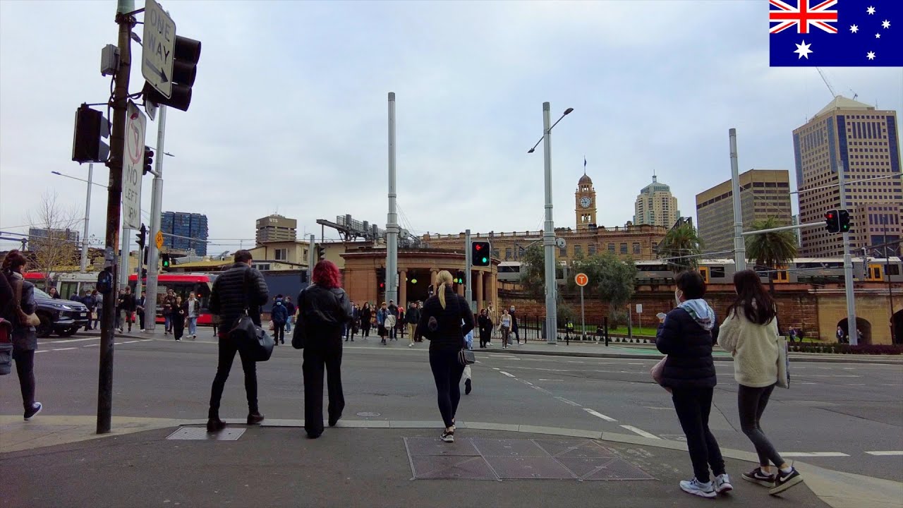 🇦🇺【4K】Sydney Morning Walk - Zetland - UTS (August, 2022)