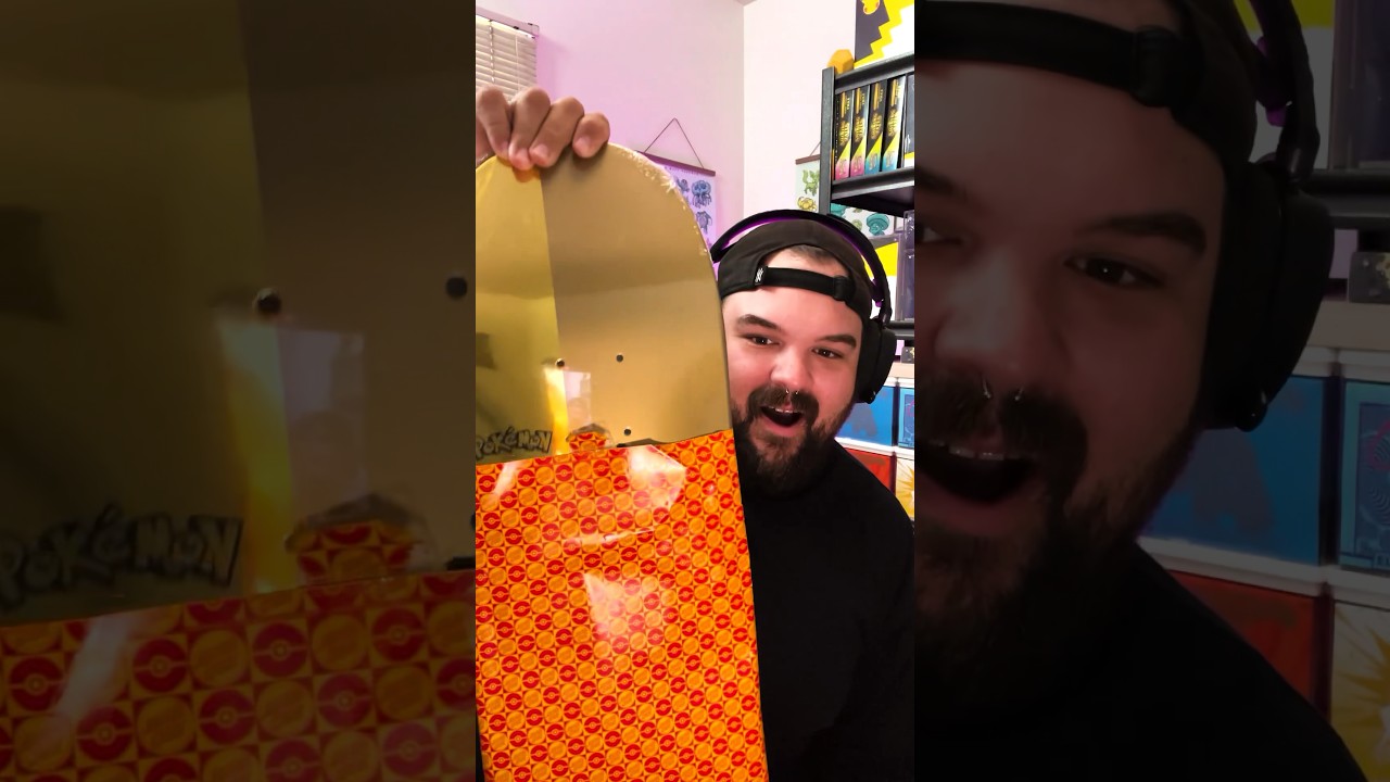 Opening A Super Rare GOLD Pokemon Skateboard (Blindbag)