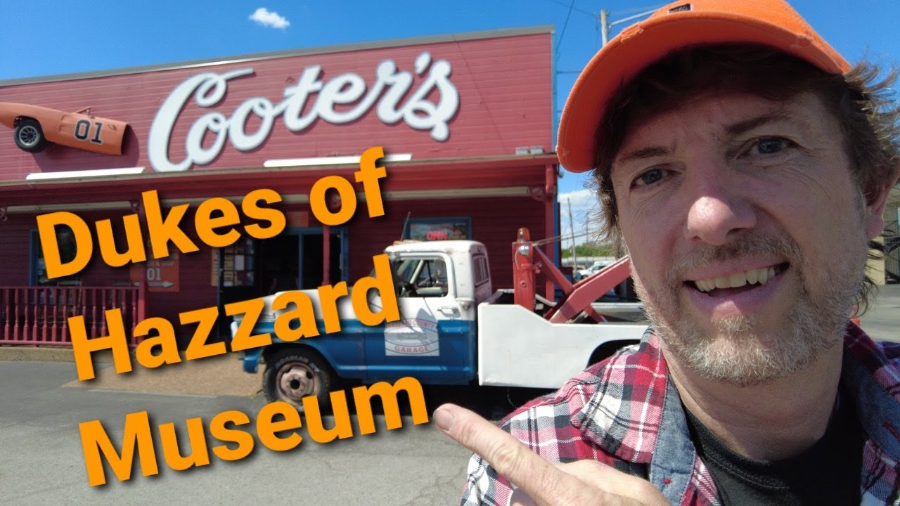 Cooter's Place, Dukes of Hazzard Museum, General Lee, Daisy's Jeep, Cooter's Tow Truck - Full Tour
