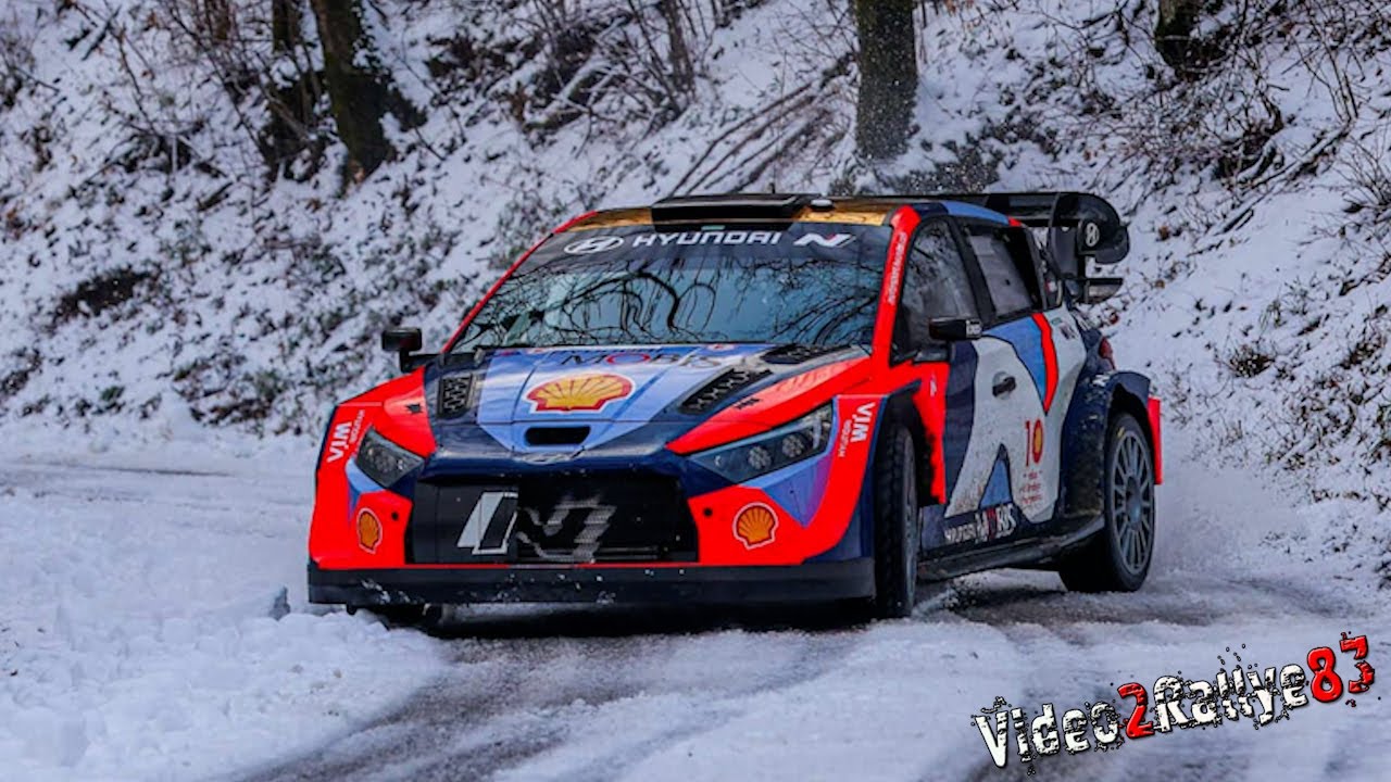 Test Rallye Monte Carlo 2025 ⎜ Thierry Neuville ⎜ Hyundai I20 Rally1 By PapaJulien