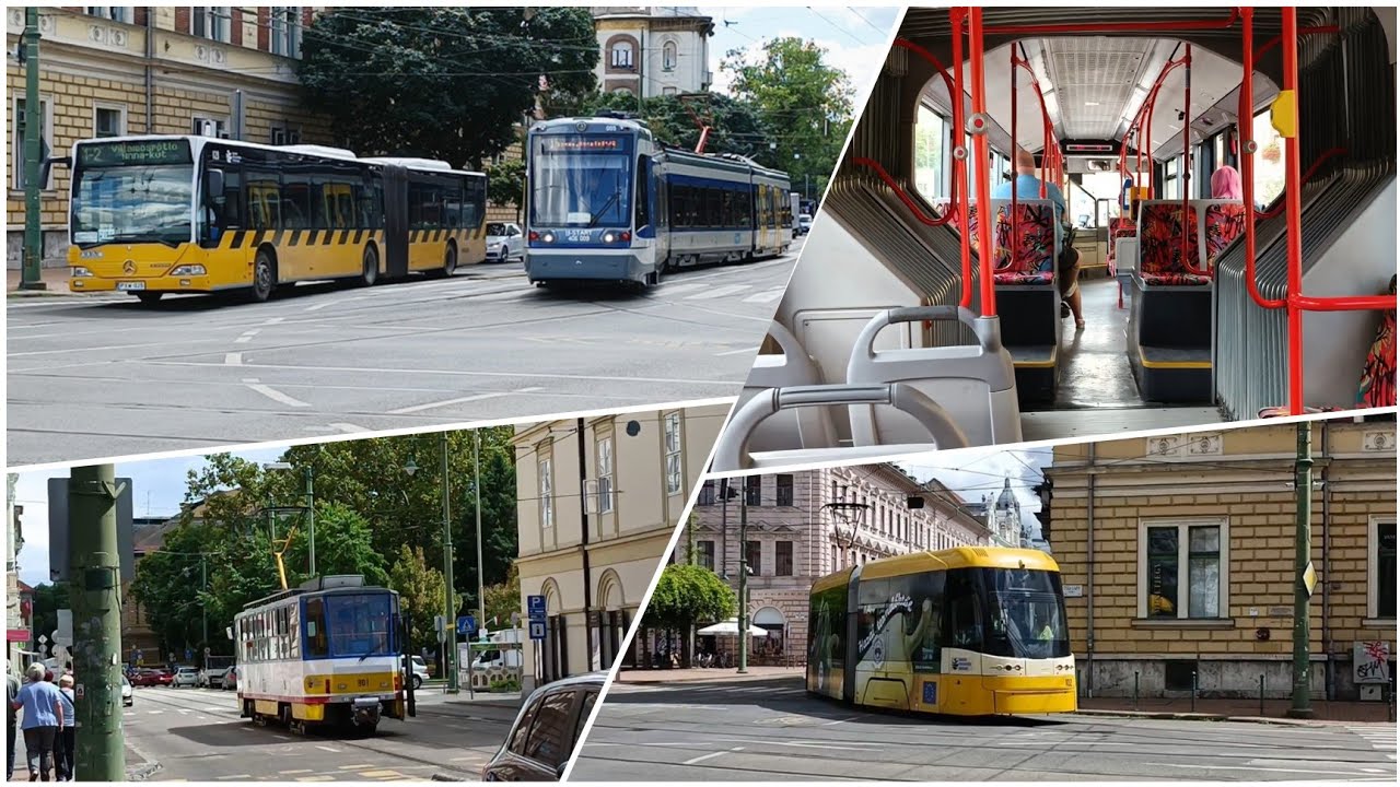 Deltázó TramTrain és Pesa az Anna-kútnál, és utazás VP járatokon Szegeden
