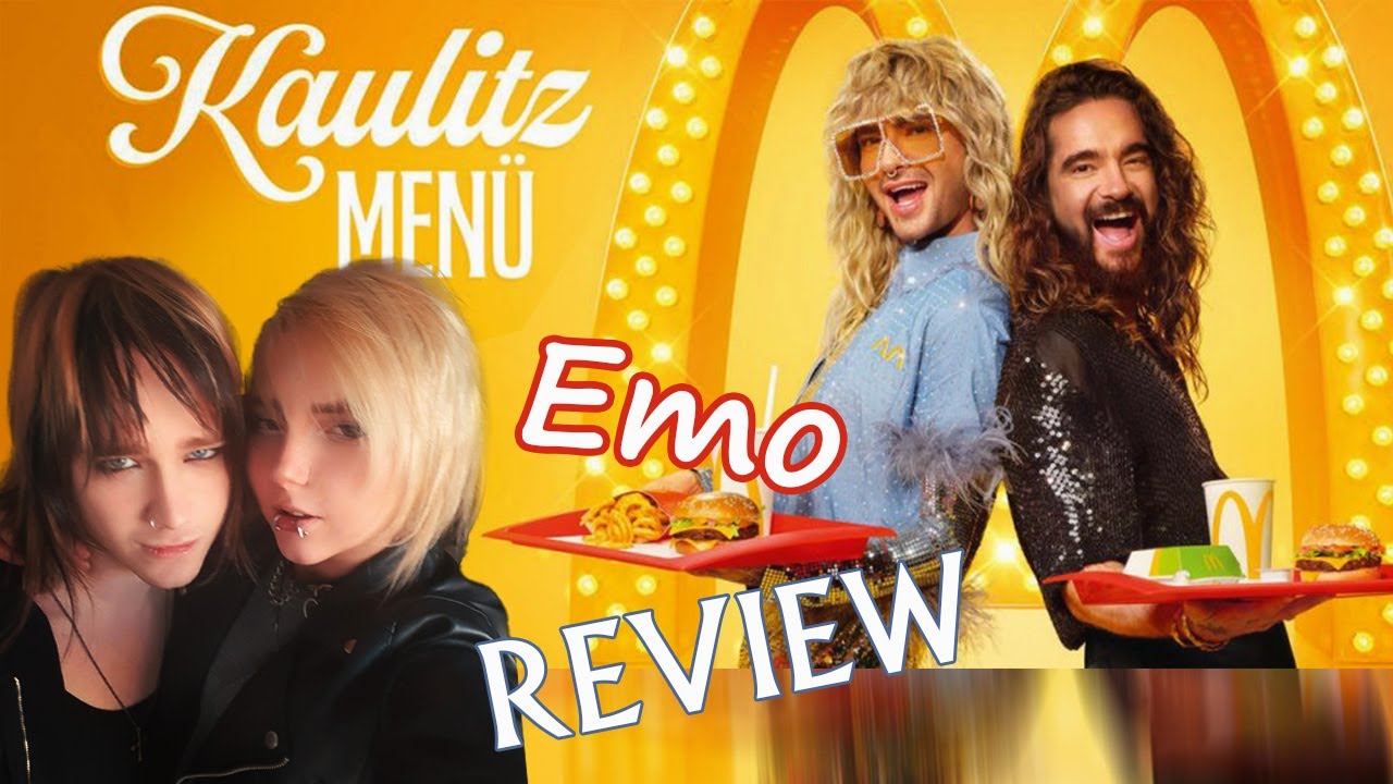 Emos probieren das neue McDonalds Kaulitz menu