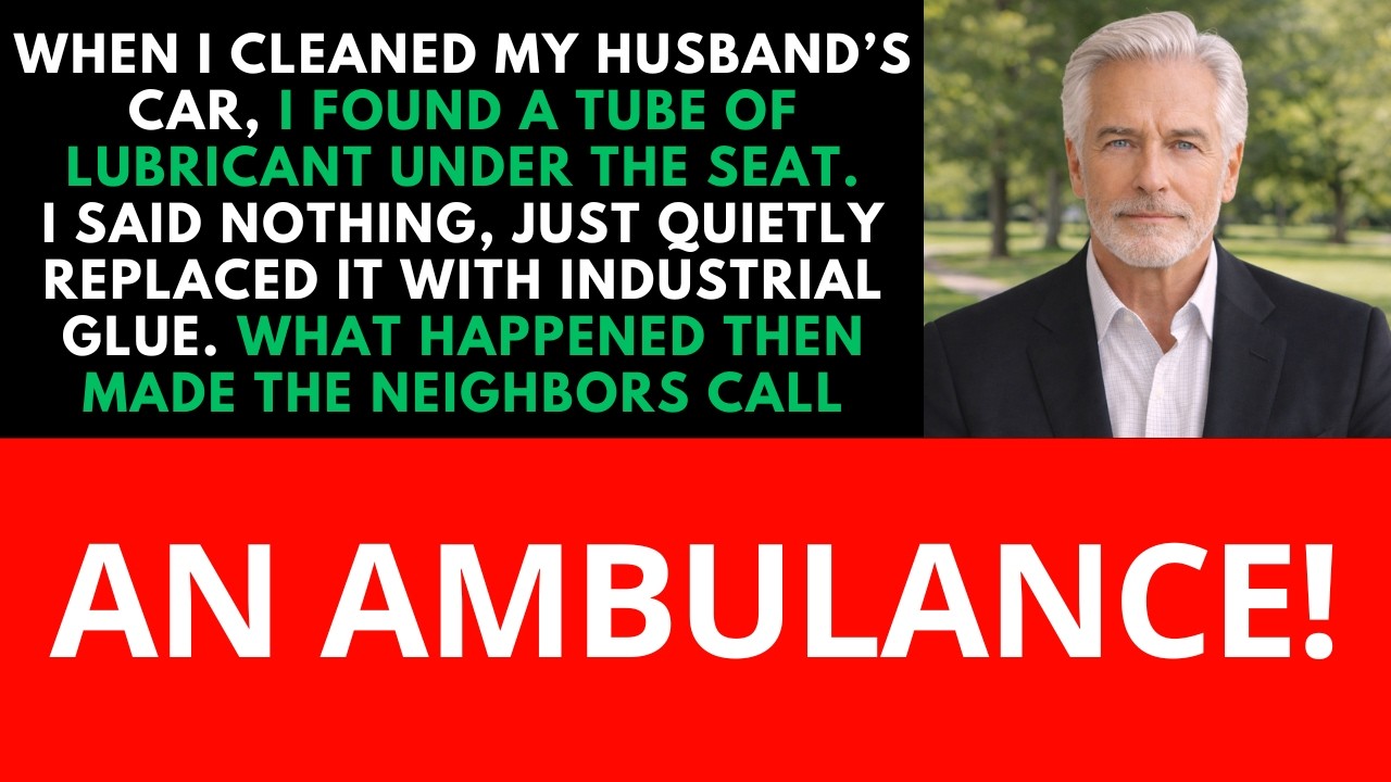 I Switched My Cheating Wife’s Lube with Glue… and the Firefighters Had to Save Them! | Voice Of Dad