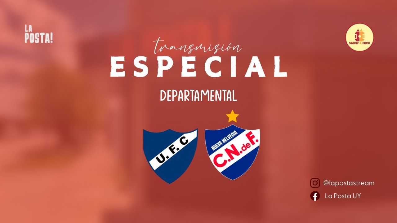 URUGUAYO DE MIGUELETE VS NACIONAL DE NUEVA HELVECIA | FINAL IDA | LIGA MAYOR DEPARTAMENTAL A