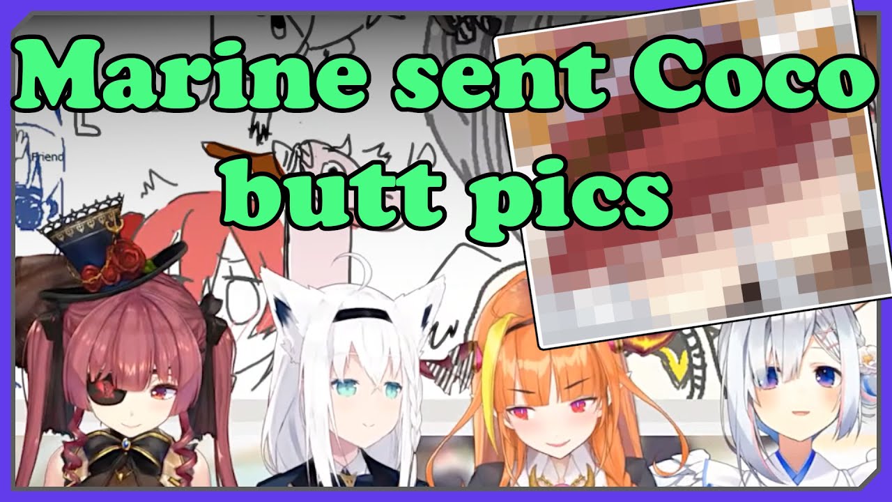 Marine and Kanata's Unsolicited Photos + It's Never Too Late (w/ Coco & Fubuki) [ENG sub] [Hololive]