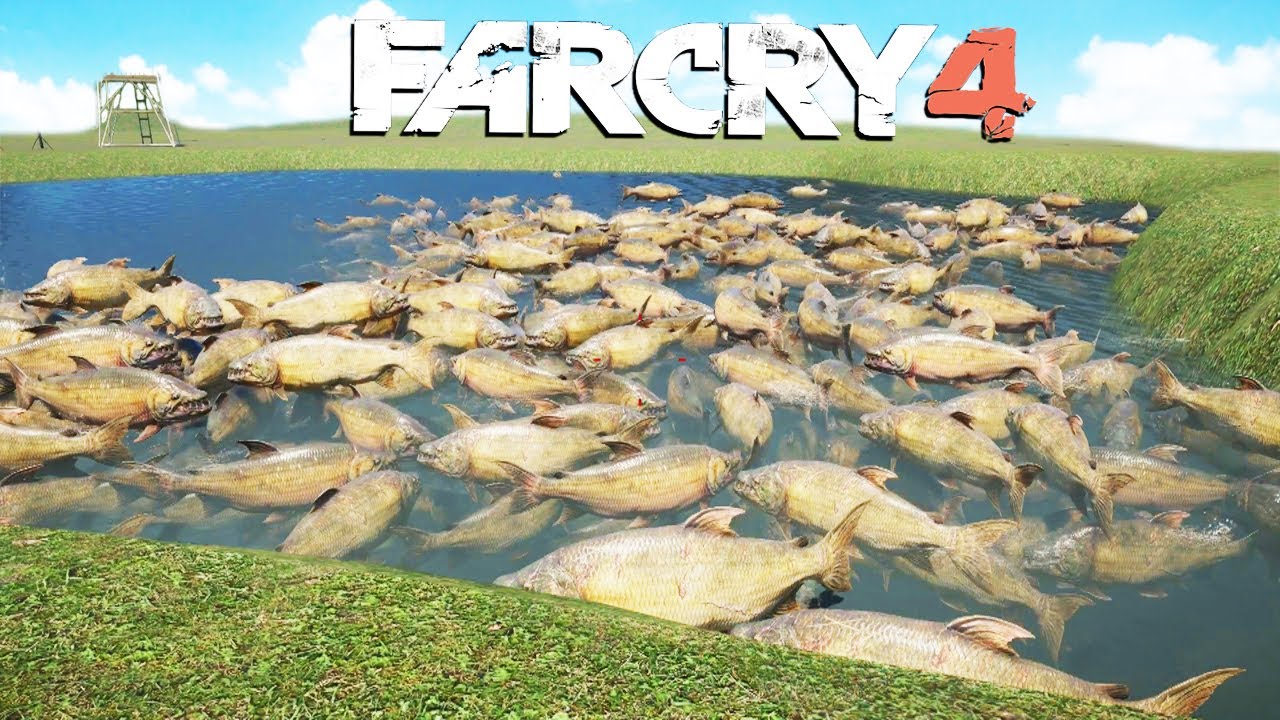 ME DEVORAN 700 PIRAÑAS | FAR CRY 4