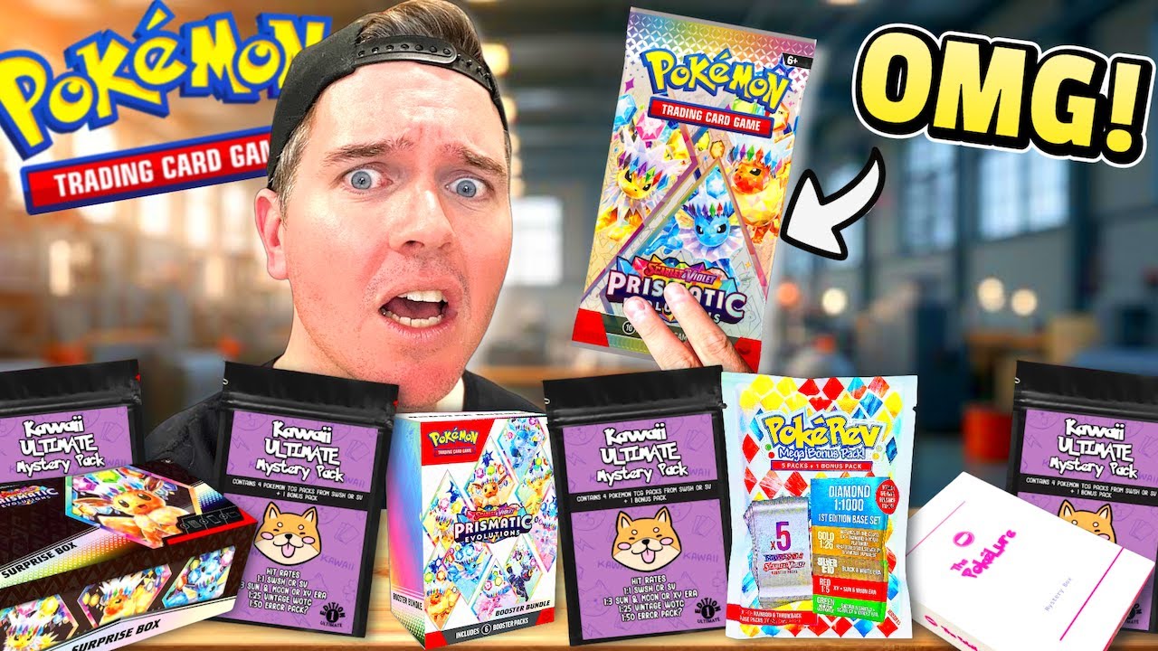 I Went DEGEN With Pokemon Mystery Packs.. Then THIS Happened