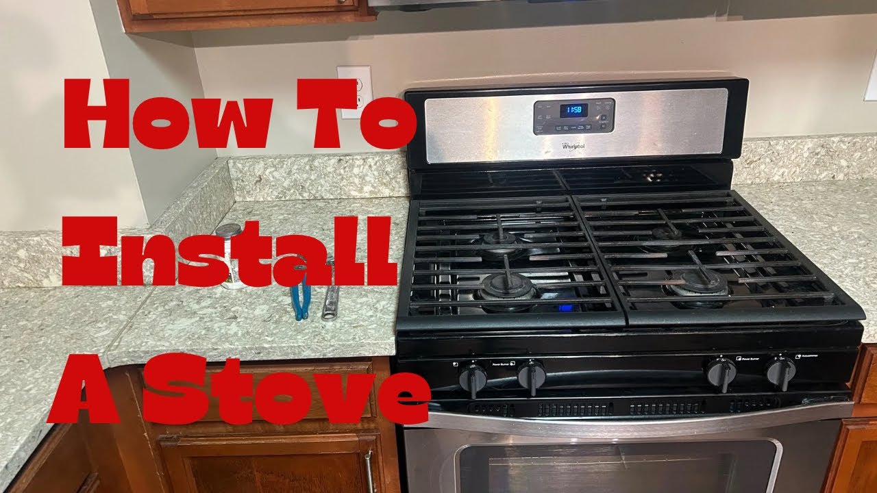 How To Install A Stove #maintenance