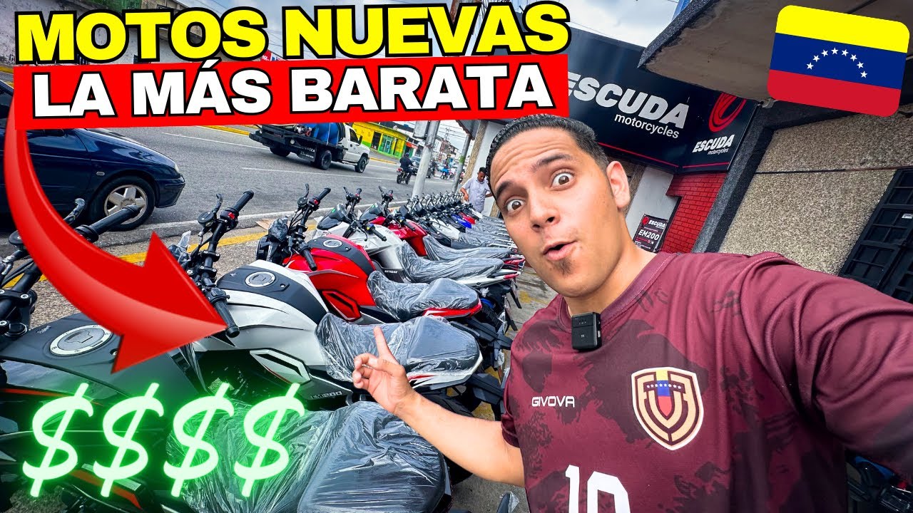 Buscando La MOTO Nueva MÁS BARATA de toda Venezuela 🇻🇪 *Año 2024*