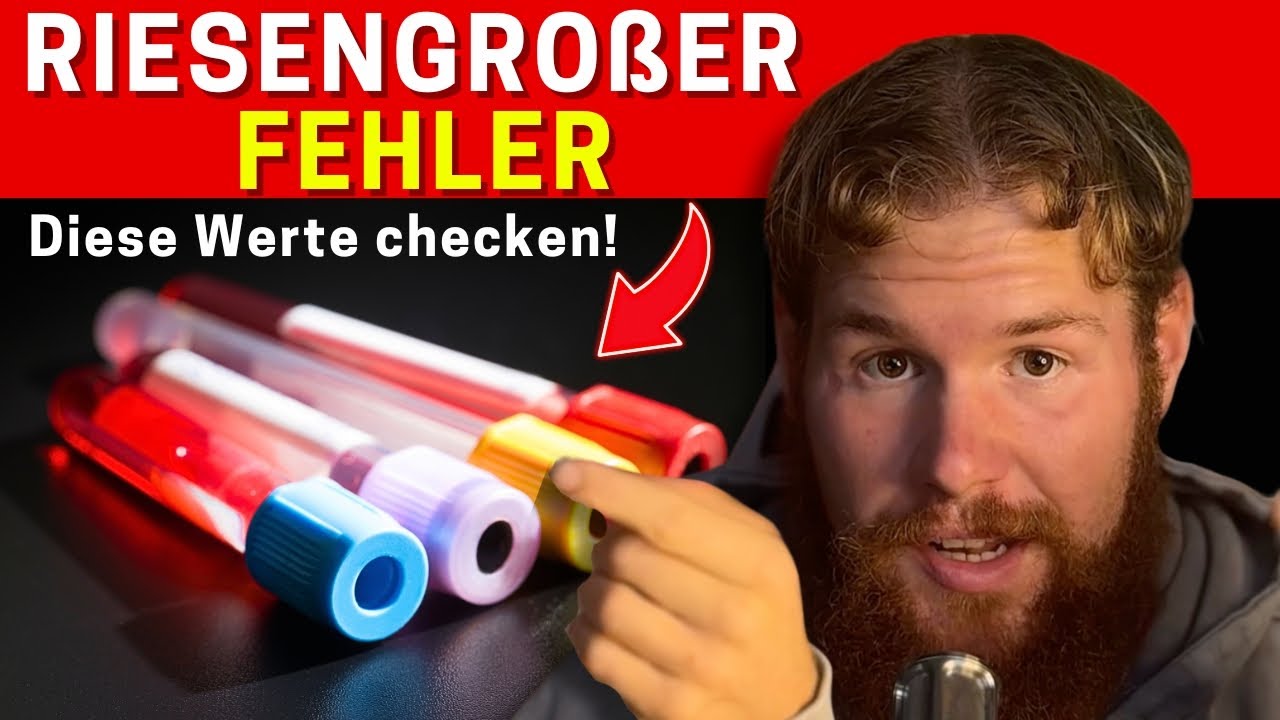 8 FEHLER die Menschen machen beim Blutbild (Ich gehe nicht zum Arzt)